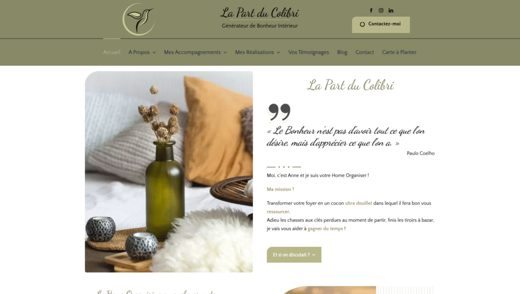 projet web kurdant lapartducolibri nice freelance